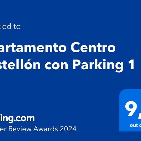 Apartamento Centro Castellon Con Parking 1 Καστεγιόν δε λα Πλάνα Εξωτερικό φωτογραφία